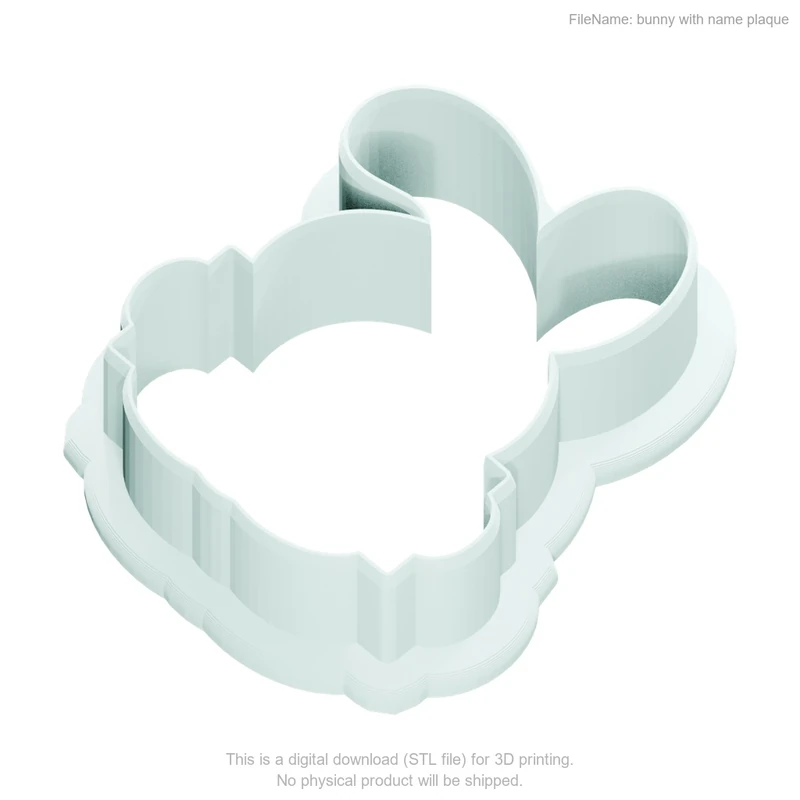 bunny with name plaque - Image 2