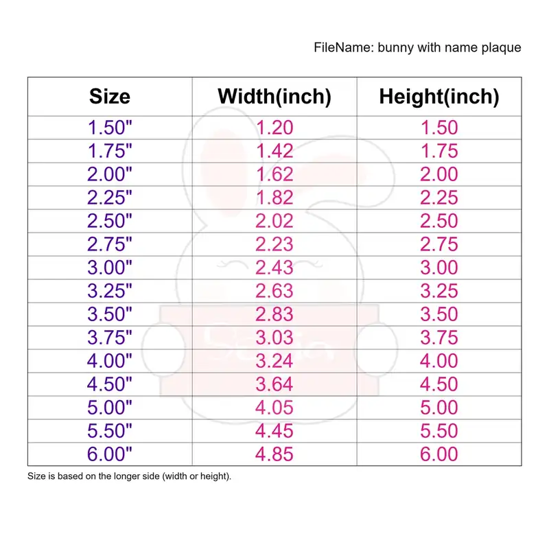 bunny with name plaque - Image 3