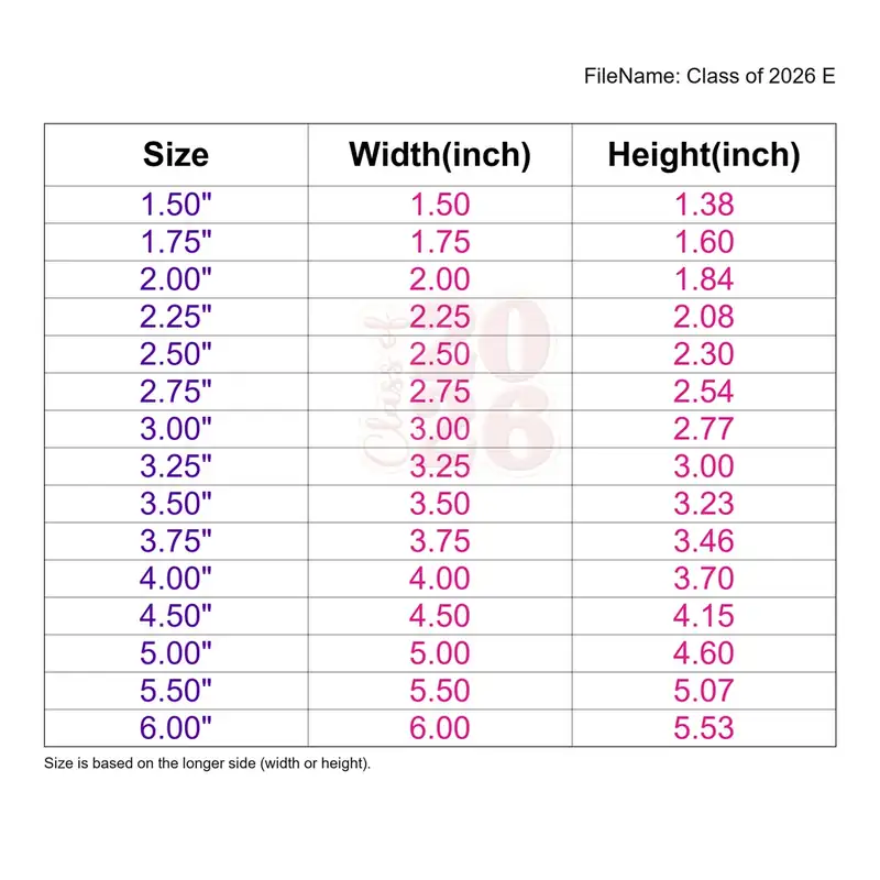 Class of 2026 Style E - Image 3