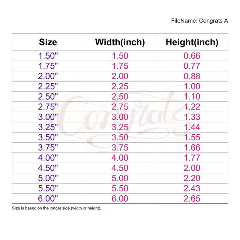 Congrats Style A - Image 3