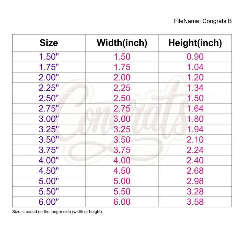 Congrats Style B - Image 3