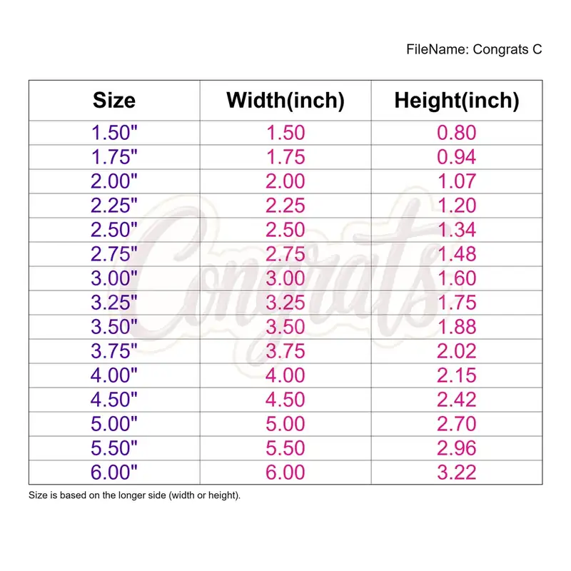 Congrats Style C - Image 3