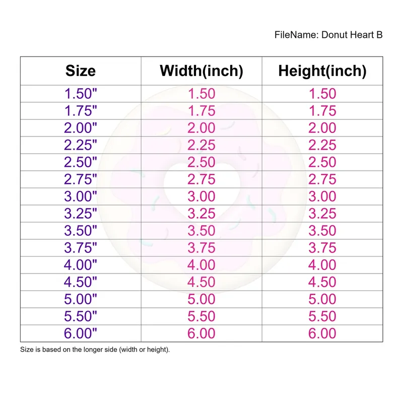 Donut Heart Style B - Image 3