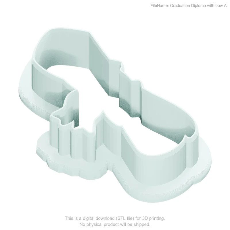 Graduation Diploma with bow Style A - Image 2