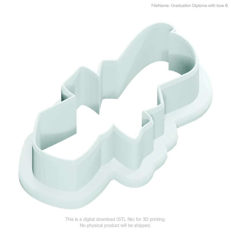 Graduation Diploma with bow Style B - Image 2