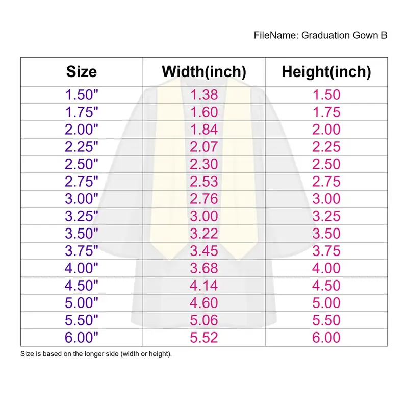 Graduation Gown Style B - Image 3