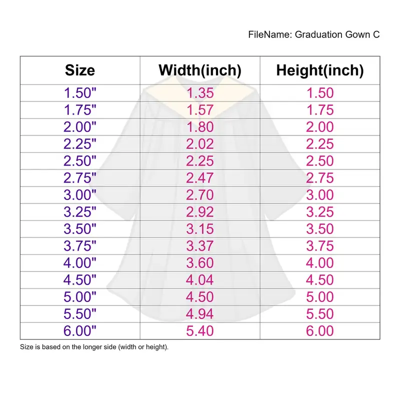 Graduation Gown Style C - Image 3