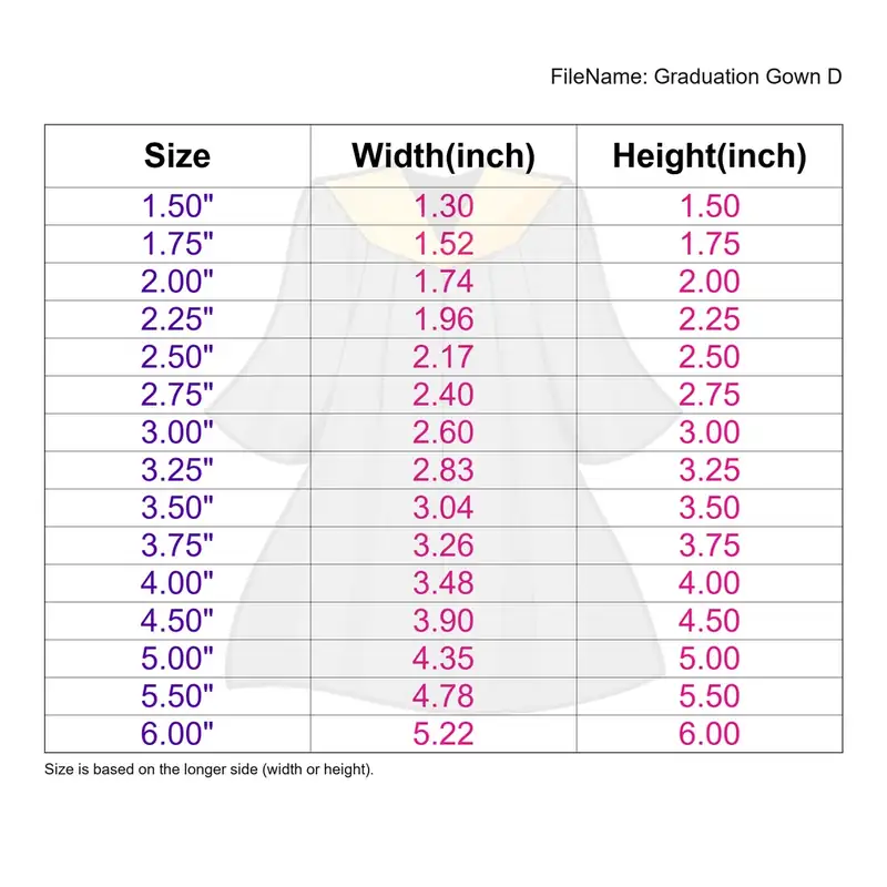 Graduation Gown Style D - Image 3