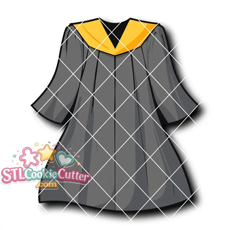 Graduation Gown Style D