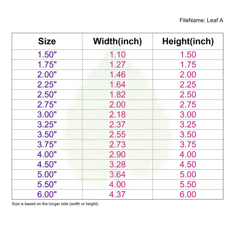 Leaf Style A - Image 3