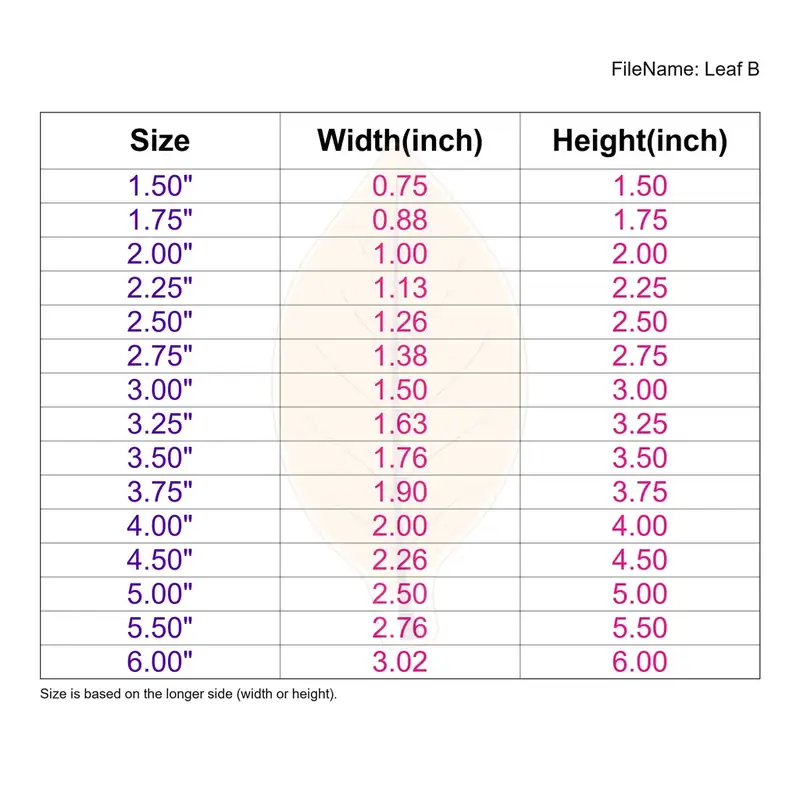 Leaf Style B - Image 3