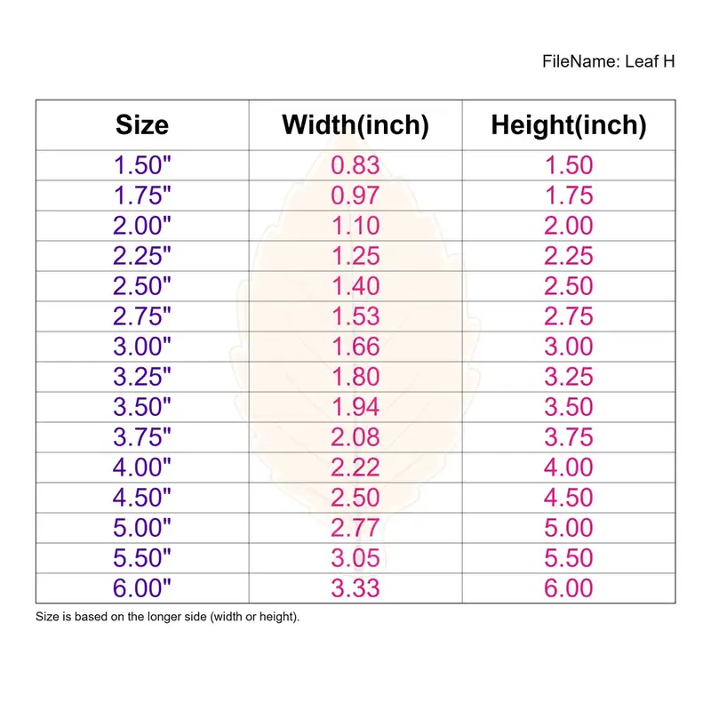 Leaf Style H - Image 3