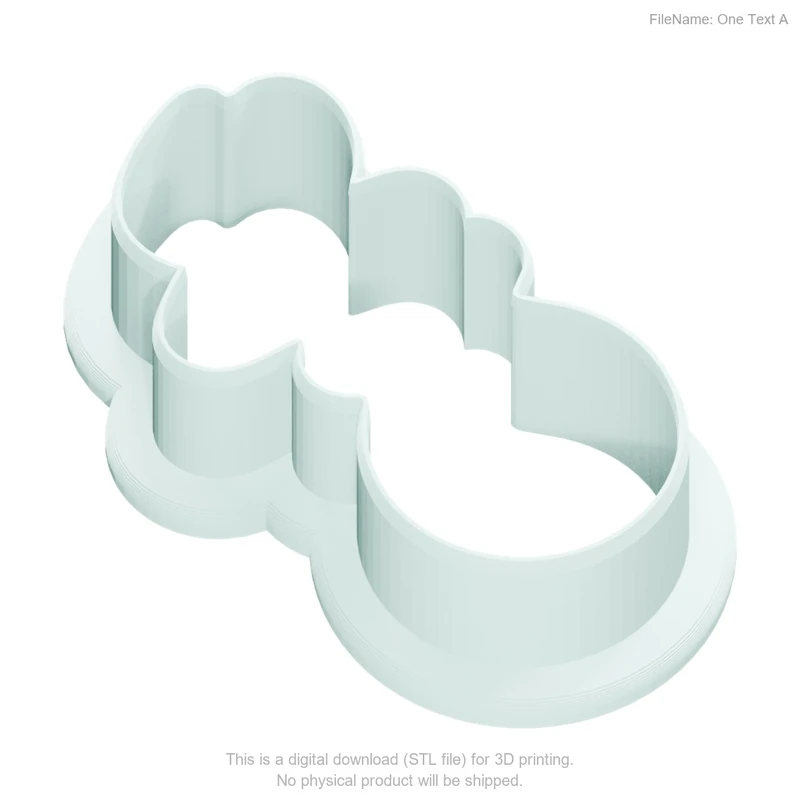 One Text Style A - Image 2