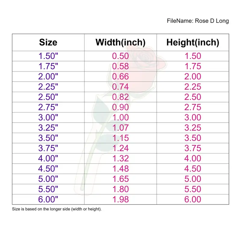 Rose Style D Long - Image 3