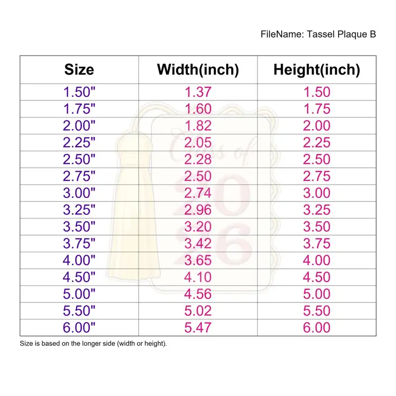 Tassel Plaque Style B - Image 3