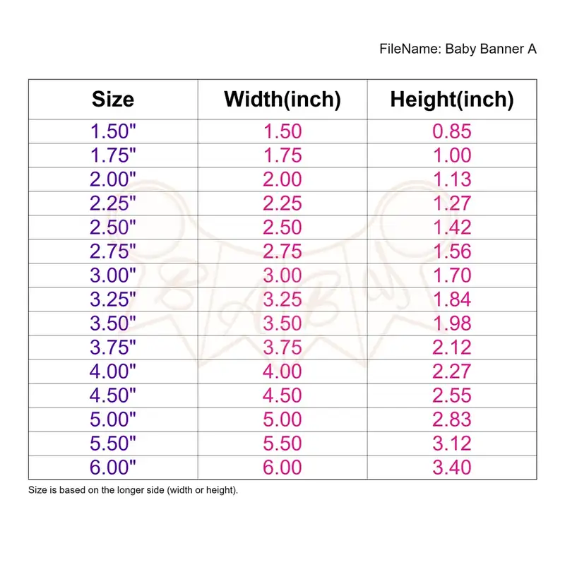 Baby Banner Style A - Image 3