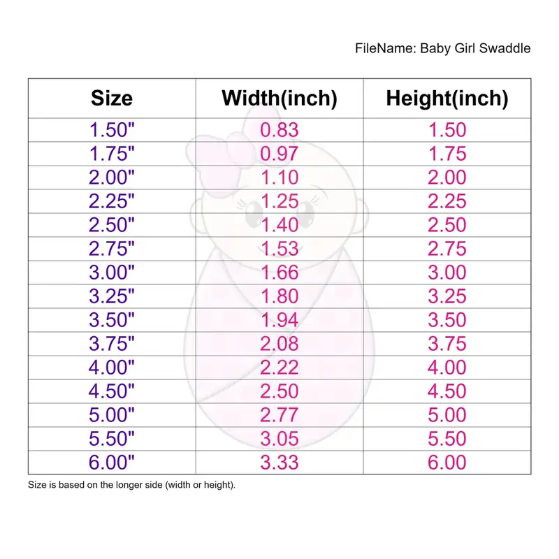 Baby Girl Swaddle - Image 3