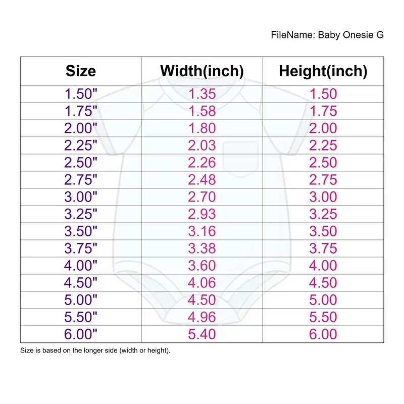 Baby Onesie Style G - Image 3