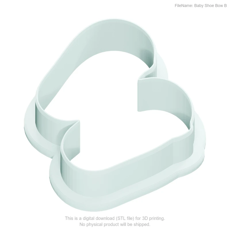 Baby Shoe Bow Style B - Image 2