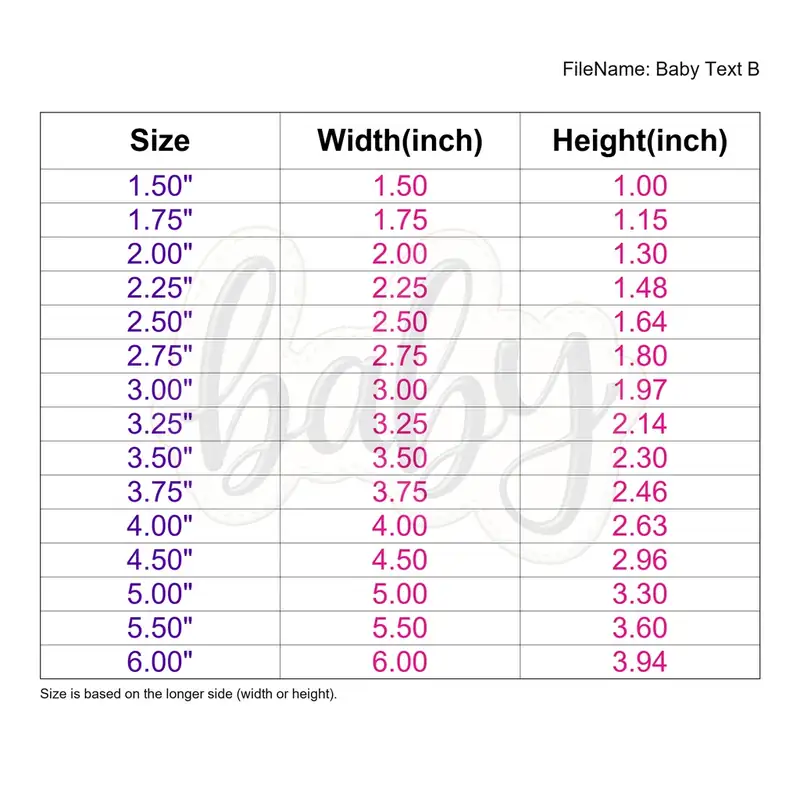 Baby Text Style B - Image 3