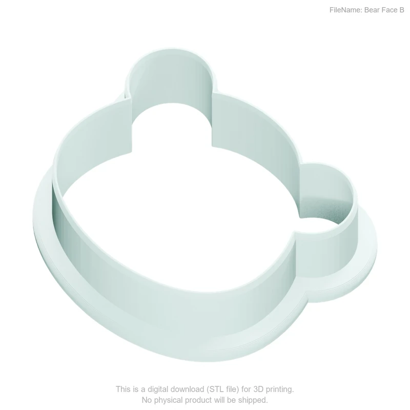 Bear Face Style B - Image 2