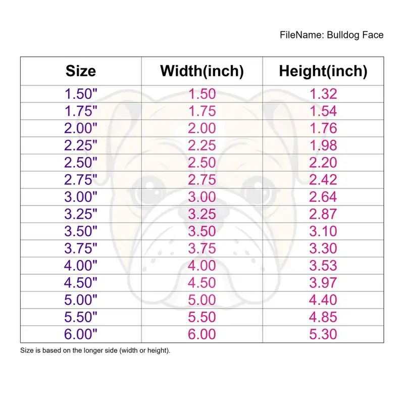 Bulldog Face - Image 3