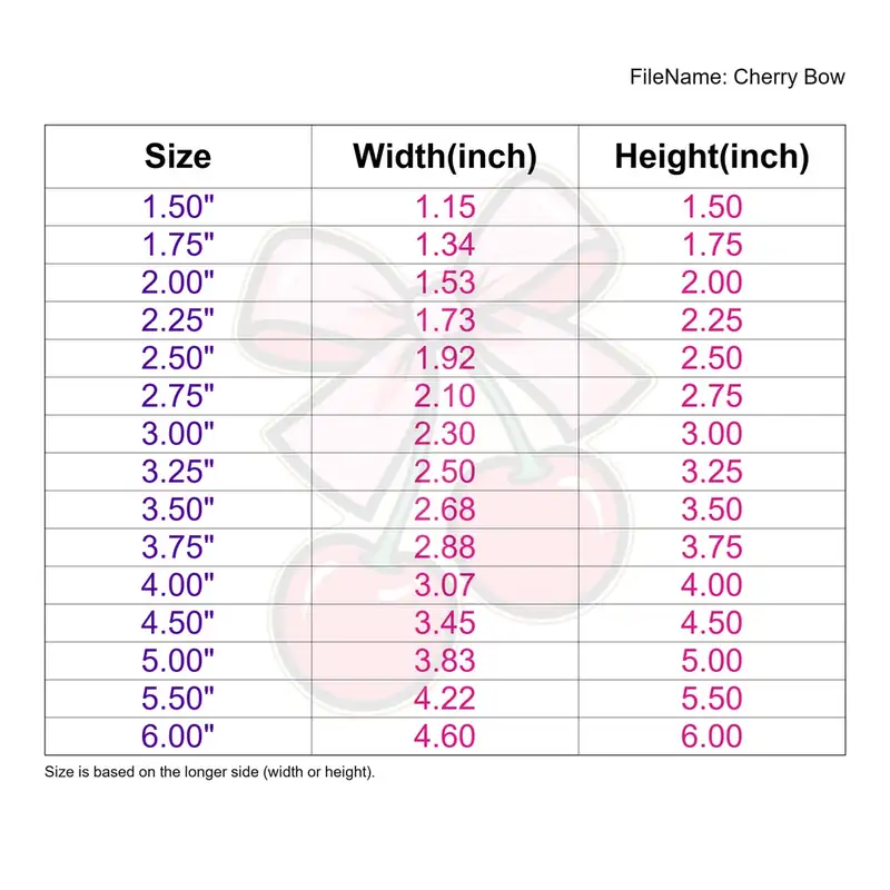 Cherry Bow - Image 3