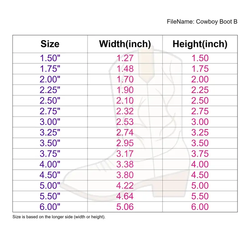 Cowboy Boot Style B - Image 3