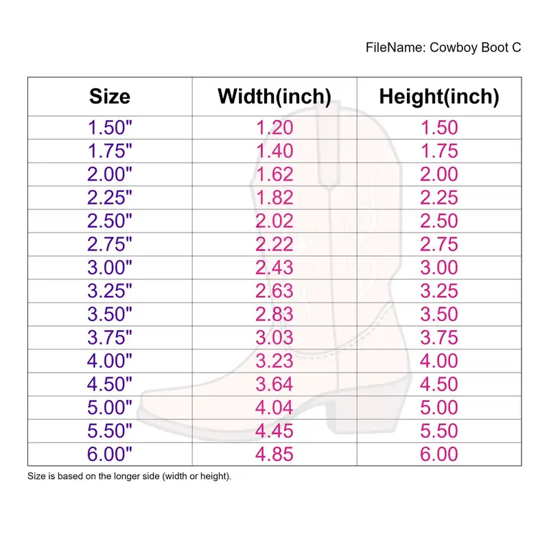 Cowboy Boot Style C - Image 3