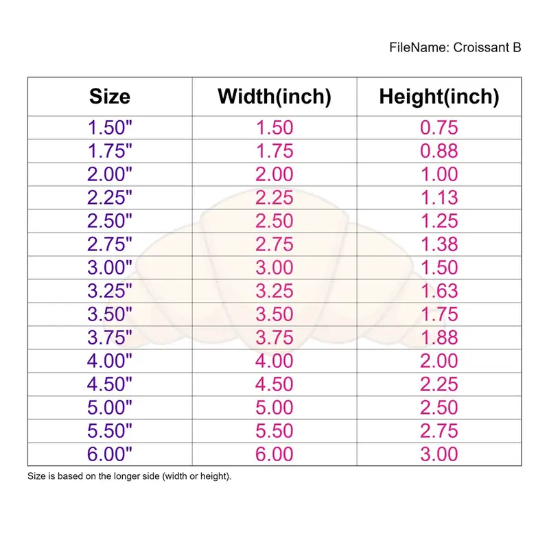 Croissant Style B - Image 3