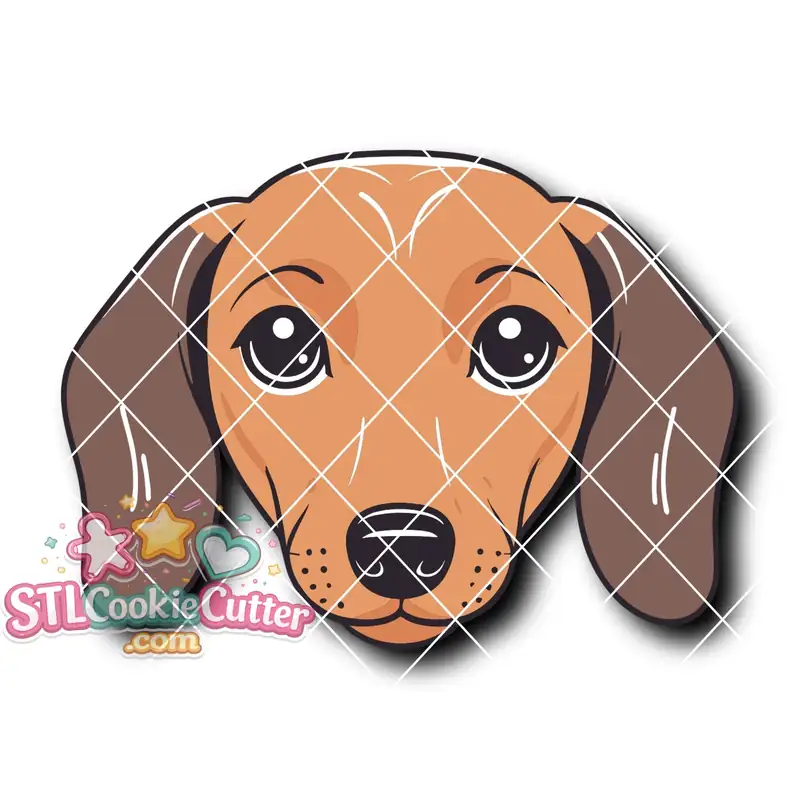 Dachshund Face Style B