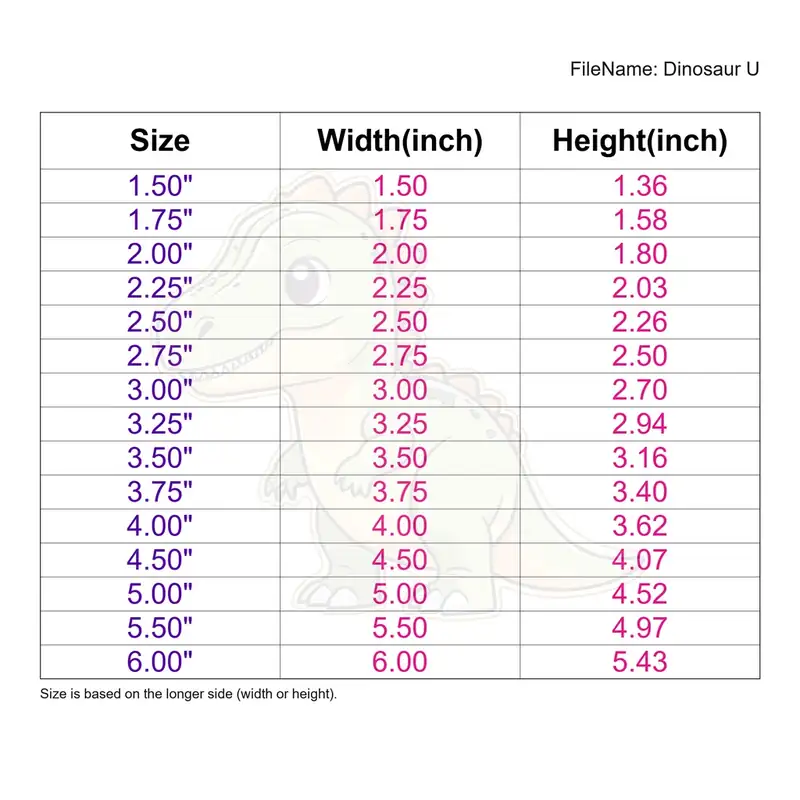 Dinosaur Style U - Image 3