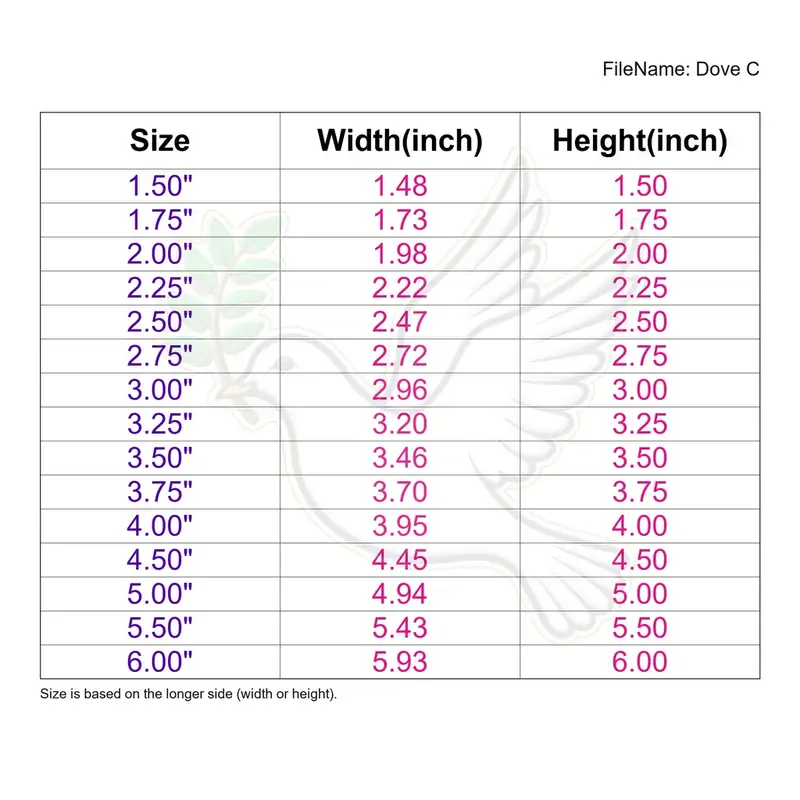 Dove Style C - Image 3