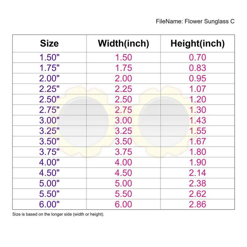 Flower Sunglass Style C - Image 3