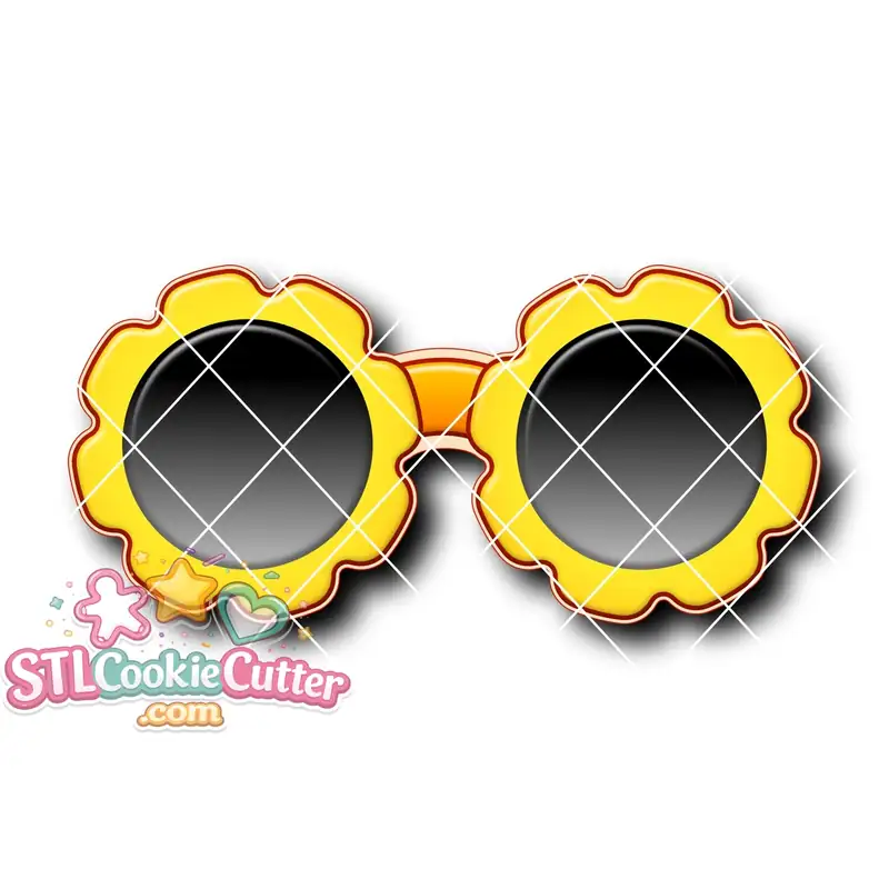 Flower Sunglass Style C