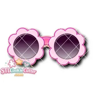 Flower Sunglass Style D