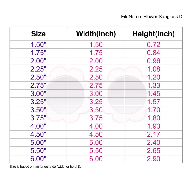 Flower Sunglass Style D - Image 3