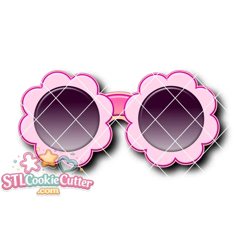 Flower Sunglass Style D
