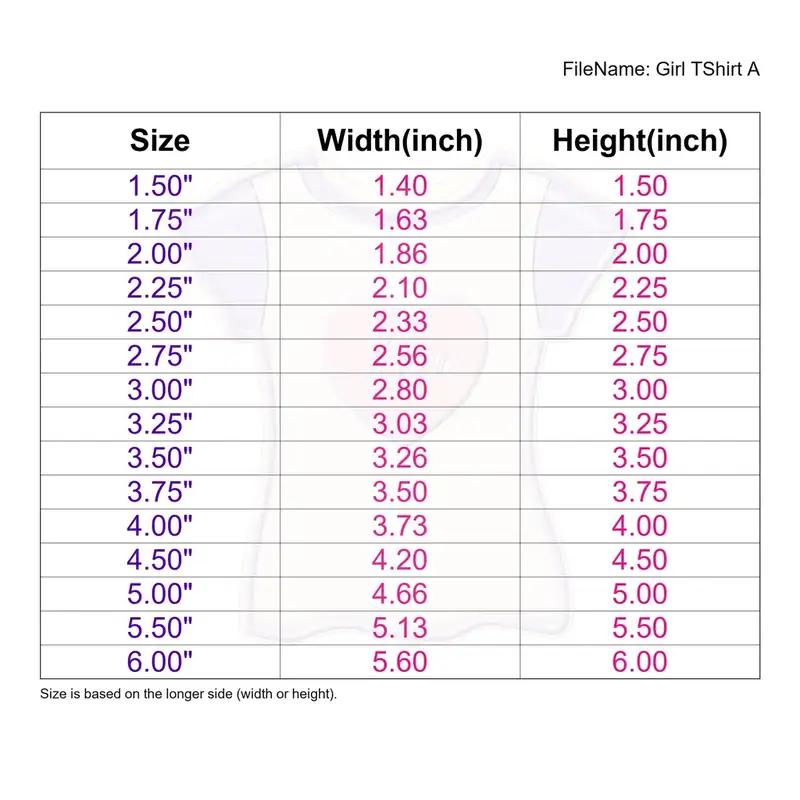 Girl TShirt Style A - Image 3