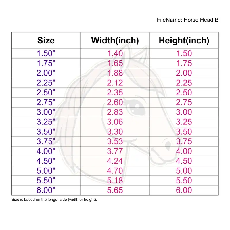 Horse Head Style B - Image 3