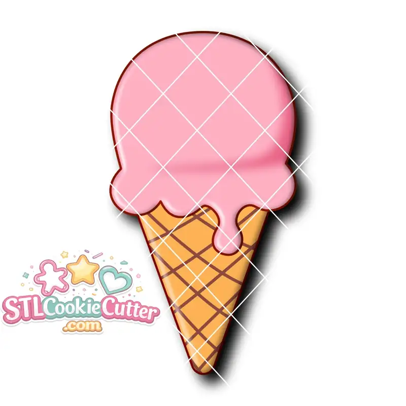 Ice Cream Cone Style B