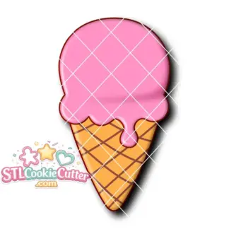 Ice Cream Cone Style C