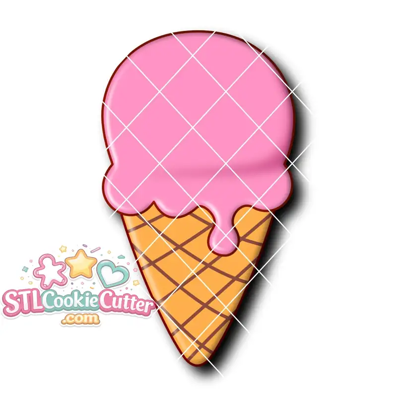 Ice Cream Cone Style C