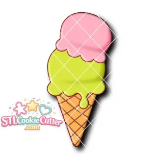 Ice Cream Cone Double