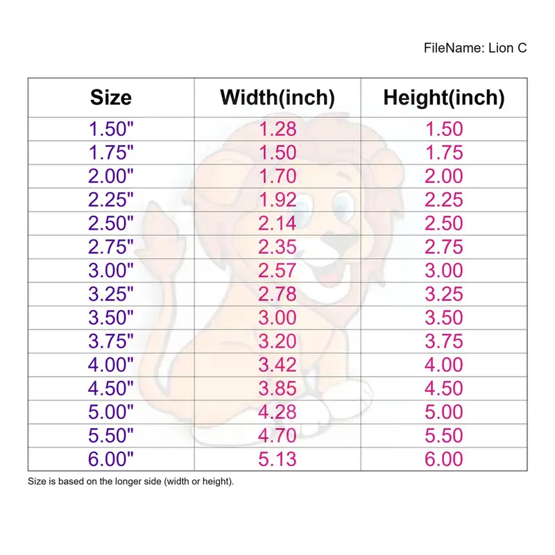 Lion Style C - Image 3