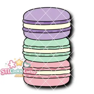 Macaron Stack Three