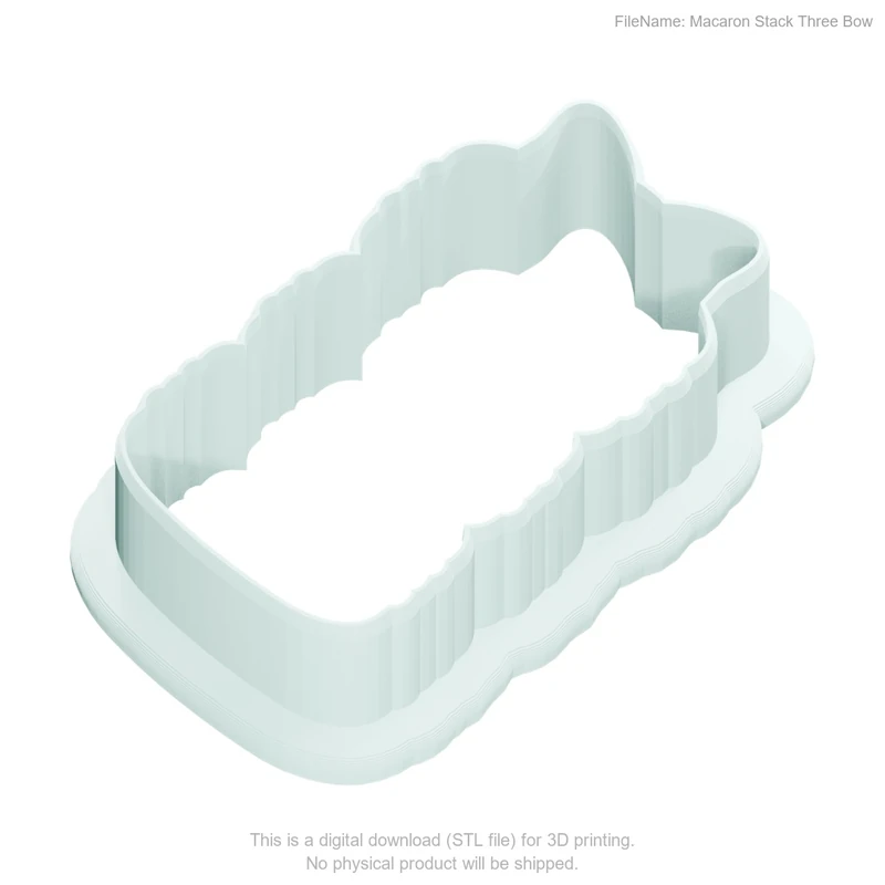 Macaron Stack Three Bow - Image 2