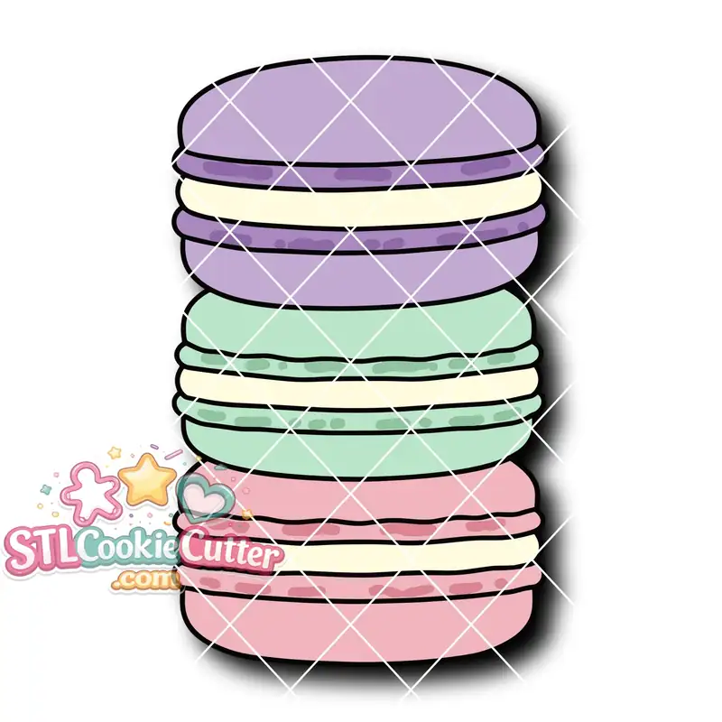 Macaron Stack Three