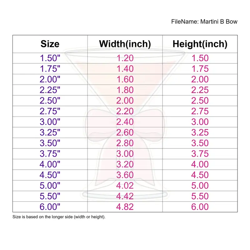 Martini B Bow - Image 3