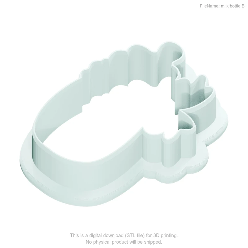 milk bottle Style B - Image 2